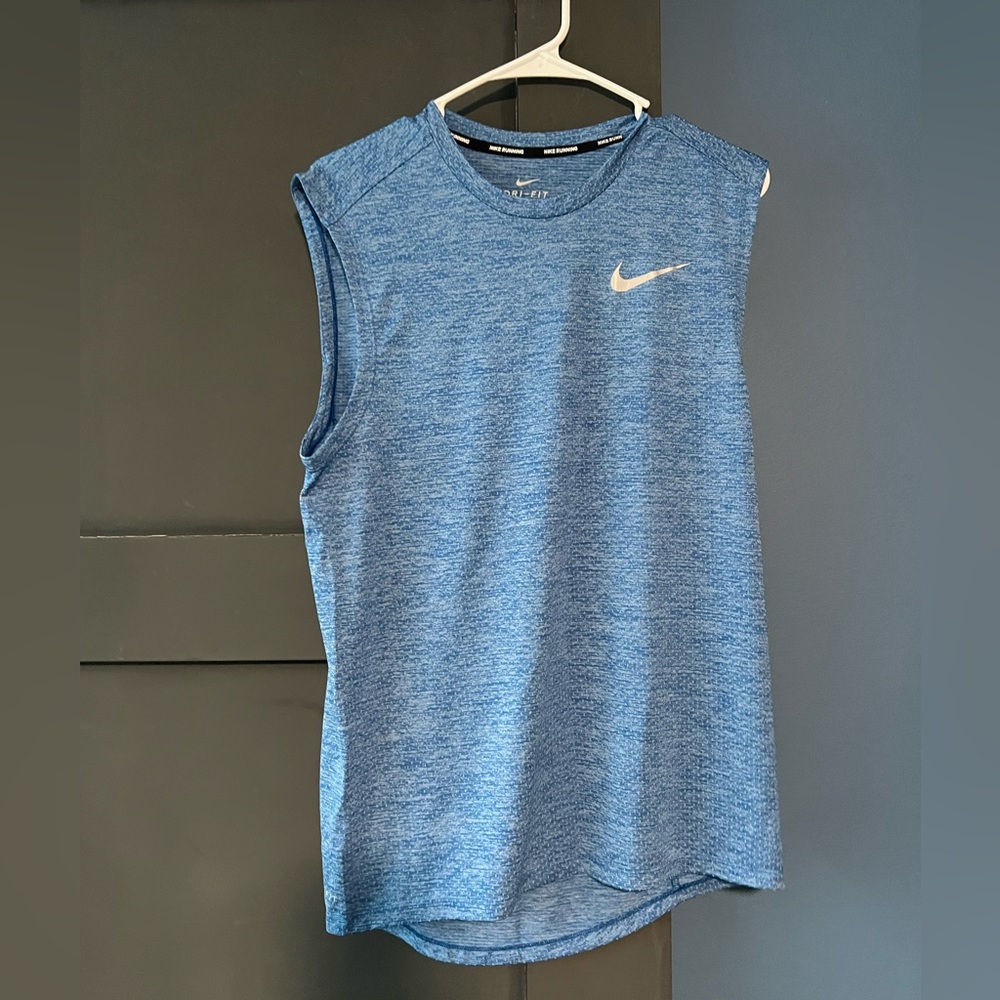 Nike Dri-FIT Blue Running Top